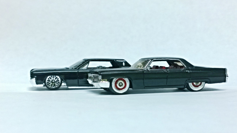Illustration for article titled Simple CUSTOM Matchbox 69 Caddy sedan!!